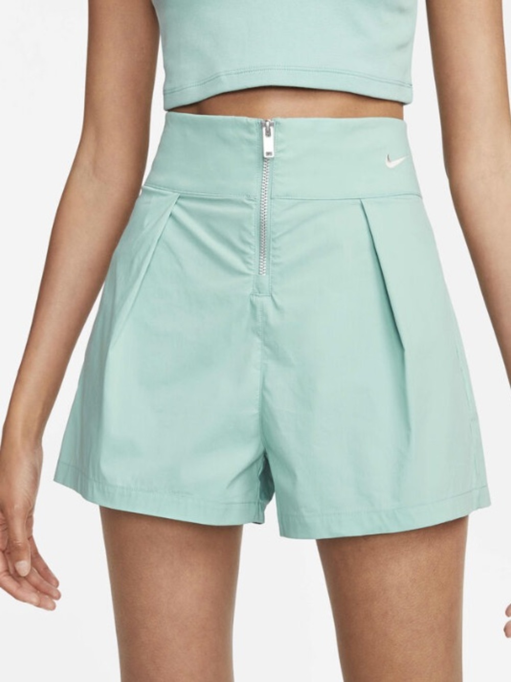 Nike Sportswear Collection Women's Trouser Shorts mint green sz Small